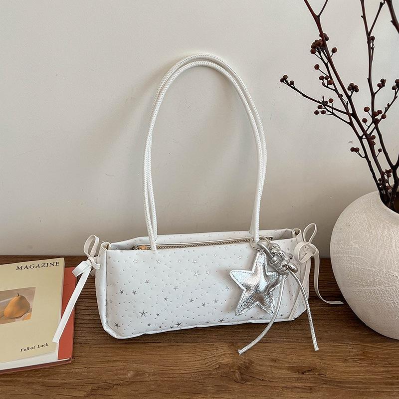 Sternenhimmel Frühling Pendeln Hundertfädige Schulter-Ellenbogen-Tasche Modische Handtasche Umhängetasche