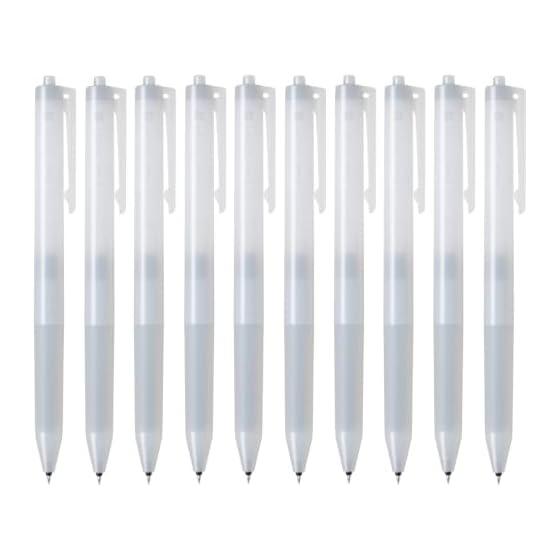 PILOT Juice+ Gel Ink Pen, 0.4mm, Coconut Fizz, Black Ink, 10-Pack, Knock-Type