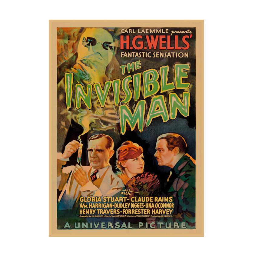 Retro Movie Illustration Poster for Bar, Cafe, or Dormitory Wall Decor