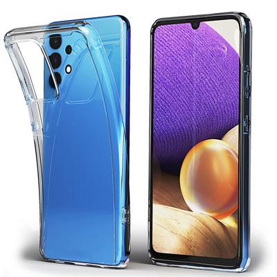 Weiche transparente stoßfeste Handyhülle für Samsung Galaxy A23 A33 AA22 A32 A42 A52 A72 5G A12 A51 A71 M53 S20 S21 FE S22 Ultra Plus Klare TPU-Abdeckung