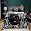 Snake Duvet Cover Wild Animal Comforter Cover Exotic Fairy Rose Twin Bedding Set African Wildlife Style Polyester Quilt Cover