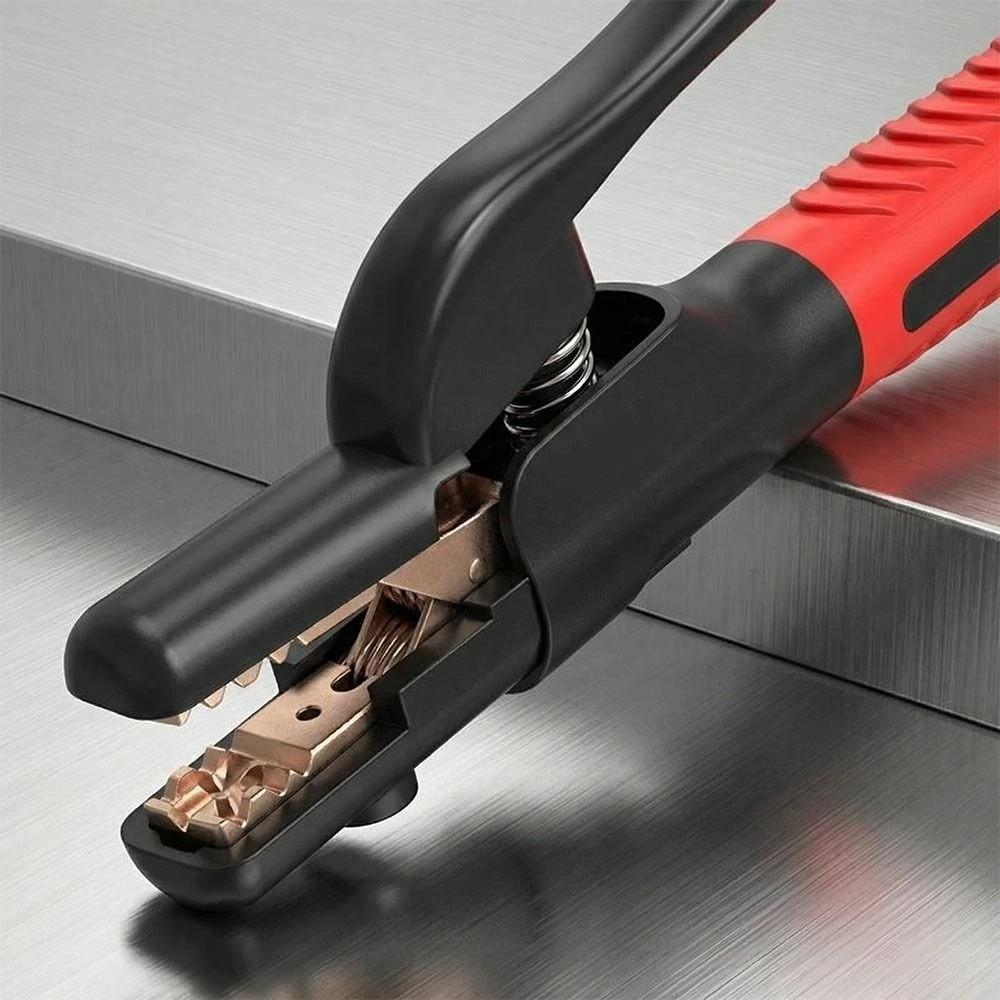 Copper Cable Welding Electrode Holder High Temperature Anti-Scalding Welding Clamp Heat Resistant Anti-Drop Electrode Holder