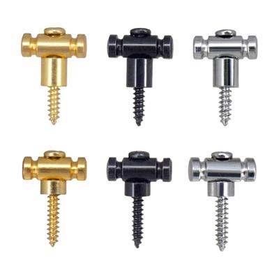 Guitar Roller String Retainers with Mounting Screws Electric Guitar String Trees Guides Retainer Guitar Accessory
