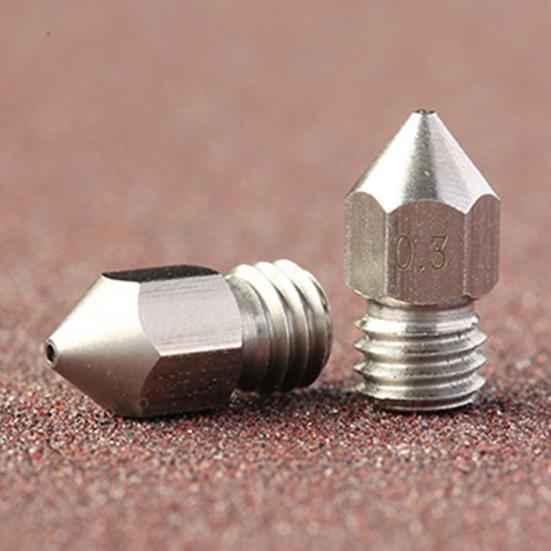 

Замените старую деталь мини-сопло экструдера Прочная стальная коррозионностойкая резьбовая головка