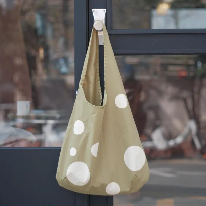 Dot Bubble Bag_Green