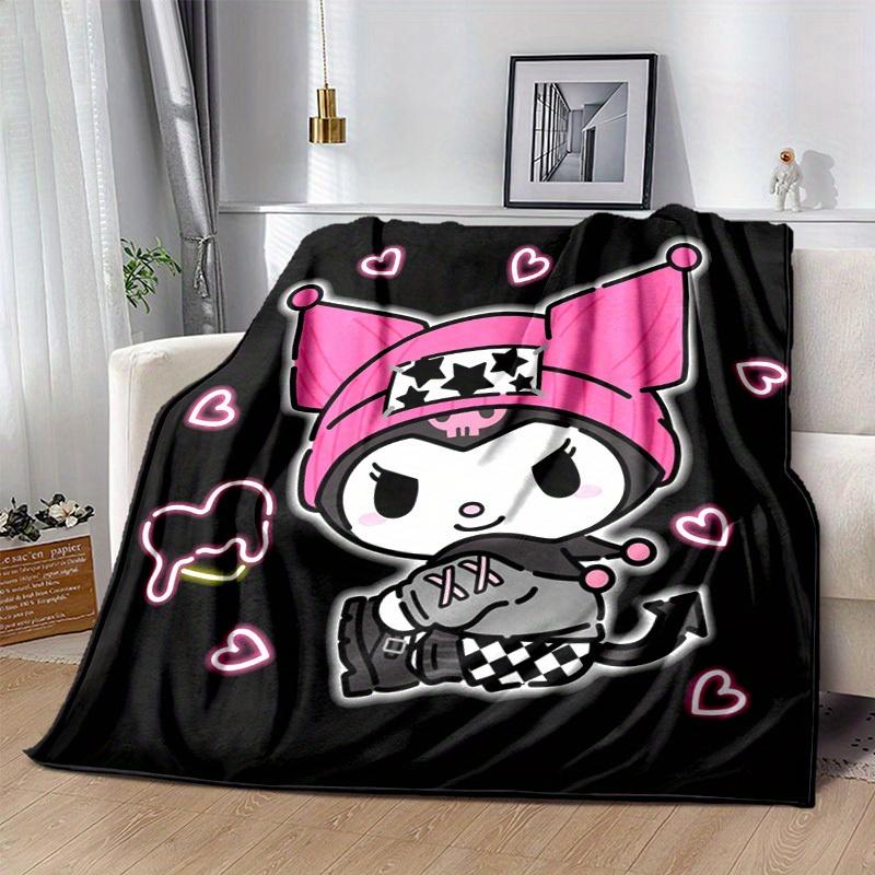 1pc. Cute Kawaii Cat Pink Hat Heart Home Office Outdoor Blanket Gift Ideaz0411262