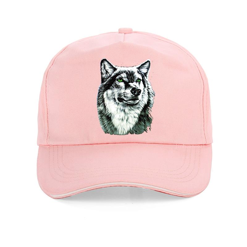 Unisex Animal 3D Print Wolf Baseball Caps Hip-Hop Trucker Unisex Outdoor Sport Sunhat Women Breathable Snapback Adjust Hat