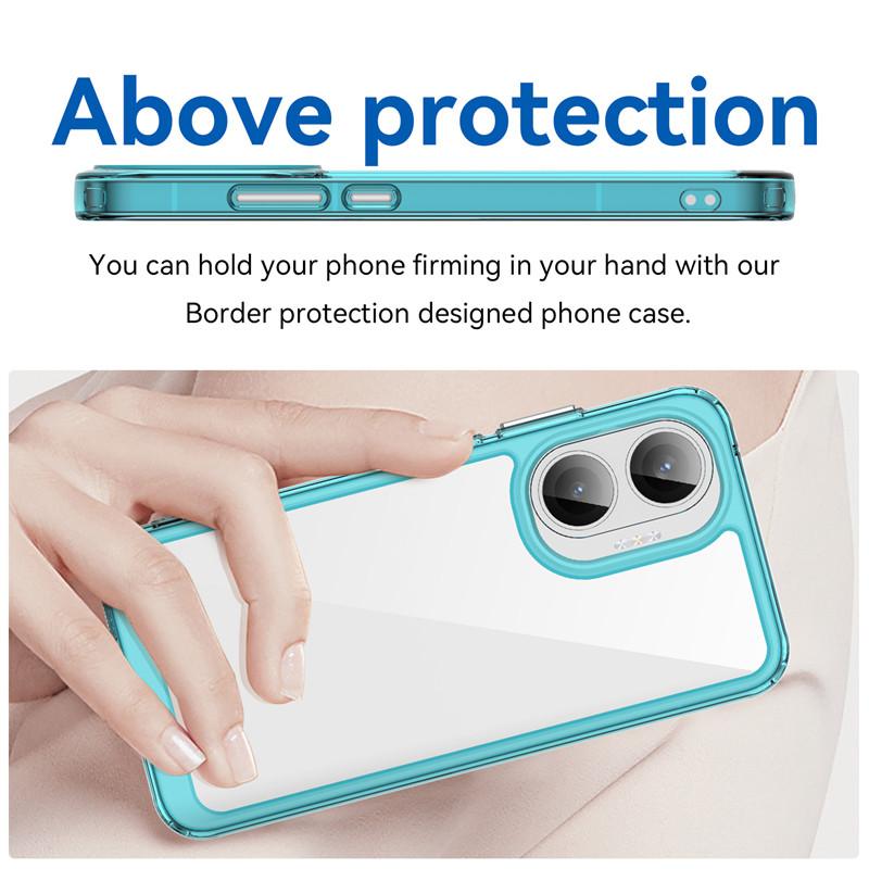 For Xiaomi Poco F7 Case Poco F7 Cover TPU Border Acrylic Backplane Durable Bumper Shield Protective Phone Cases On Poco F7 Funda