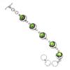 Peridot Quartz Gemstone Handmade Ethnic Jewelry Necklace Set 18-20''