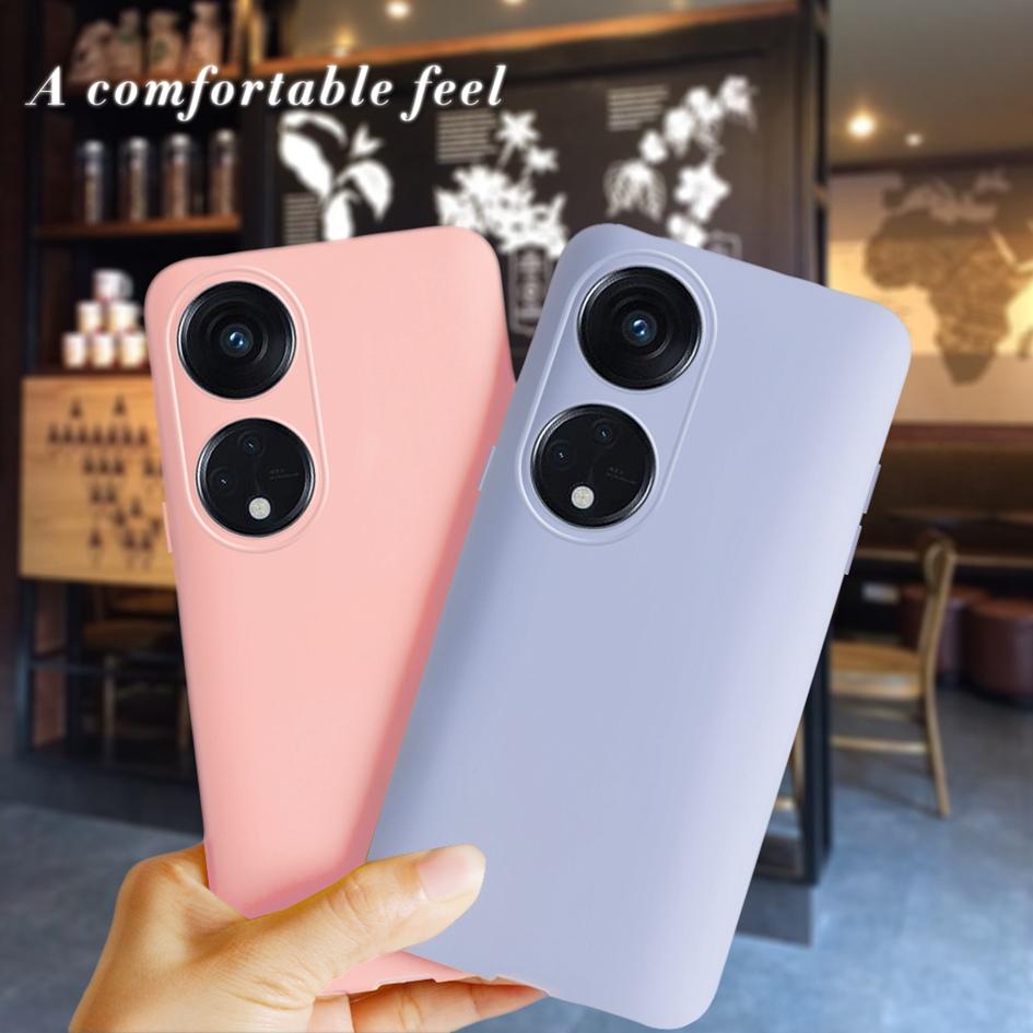 Per Cover OPPO Reno 8T Custodia Reno8 T 5G Custodia Telefono Carina Colore Caramella Bumper Antiurto su OPPO Reno 8T CPH2481 CPH2505 Reno8T Capa