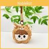 Three Baby Animal Design Plush Wallet Keychain Suitable For Accessories Bag