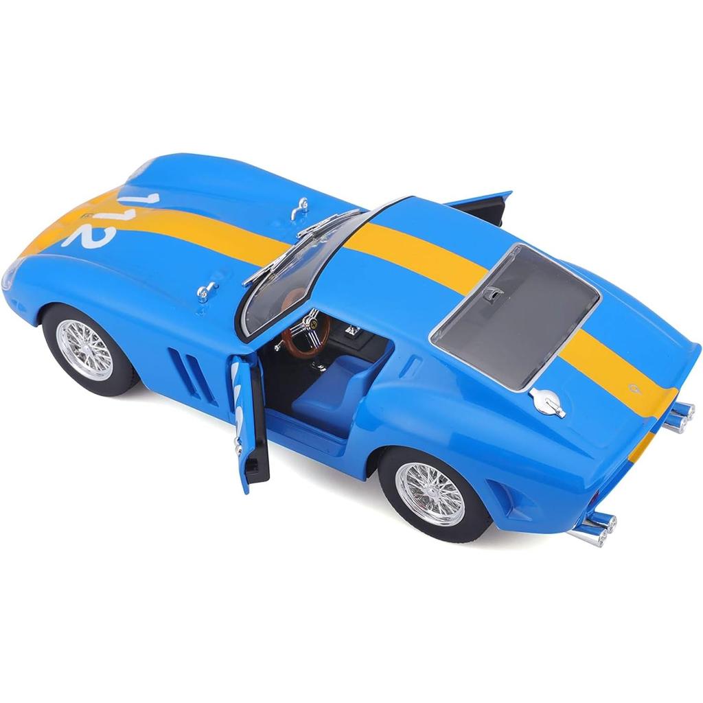 Bburago Ferrari 250 GTO Blue Diecast Model Finished Product 1/24 #112 / Car, 18-26305