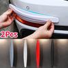 2pcs Universal Anti-Collision Stickers - Front/Rear Bumper Guards for Cars (Anti-Scratch) (Protective)