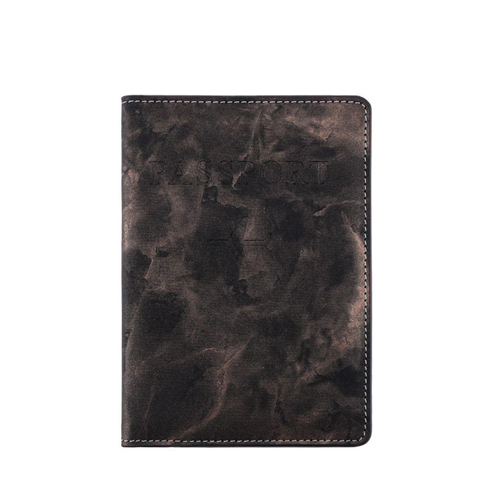 

Storage Bag PU Leather Passport Holder PU Card Case Travel Accessories Passport Protective Cover F