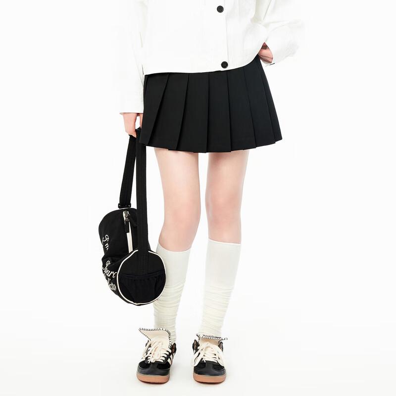 Ledin Collegiate Style Pleated Short Skirt