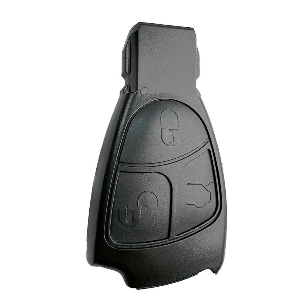 3 Buttons Remote Car Key Shell Case Cover For Mercedes Benz B C E Ml S Clk Cl W203 W211 W204 No Blade No Battery Holder
