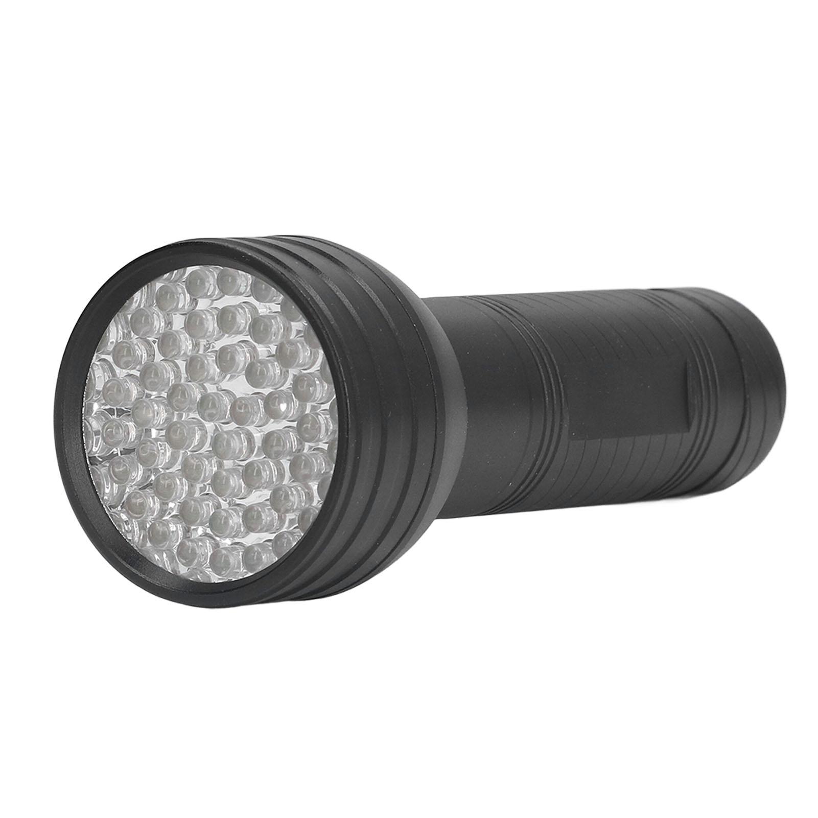 

UV Flashlight 51 LED 395nm Waterproof Large Irradiation Range Excellent Performance Fluorescent Detection Supplies