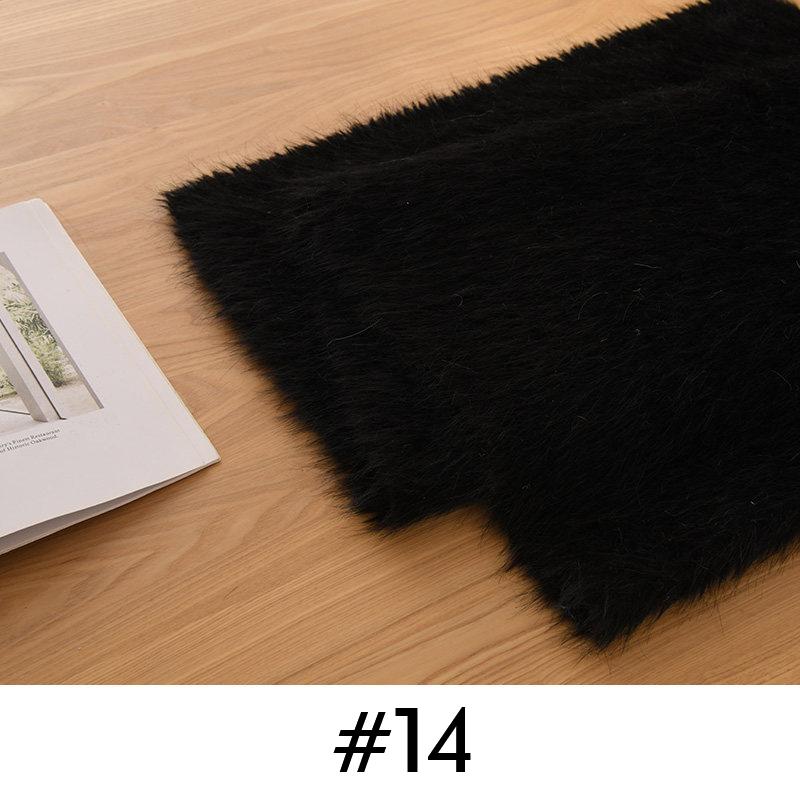 50*160cm Warm Plush Thicken Encryption Fabric 3cm Mohair Fabric DIY Coat Pillow Blanket Plush Toy Clothing Background Display