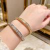 Elegant Zirconia Flower Bracelet: Luxurious, Fashionable, Versatile Jewelry for Everyday Wear