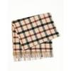 Daks 100  Cashmere House Check Reversible Pocket Shawl Dbmu9f833w2