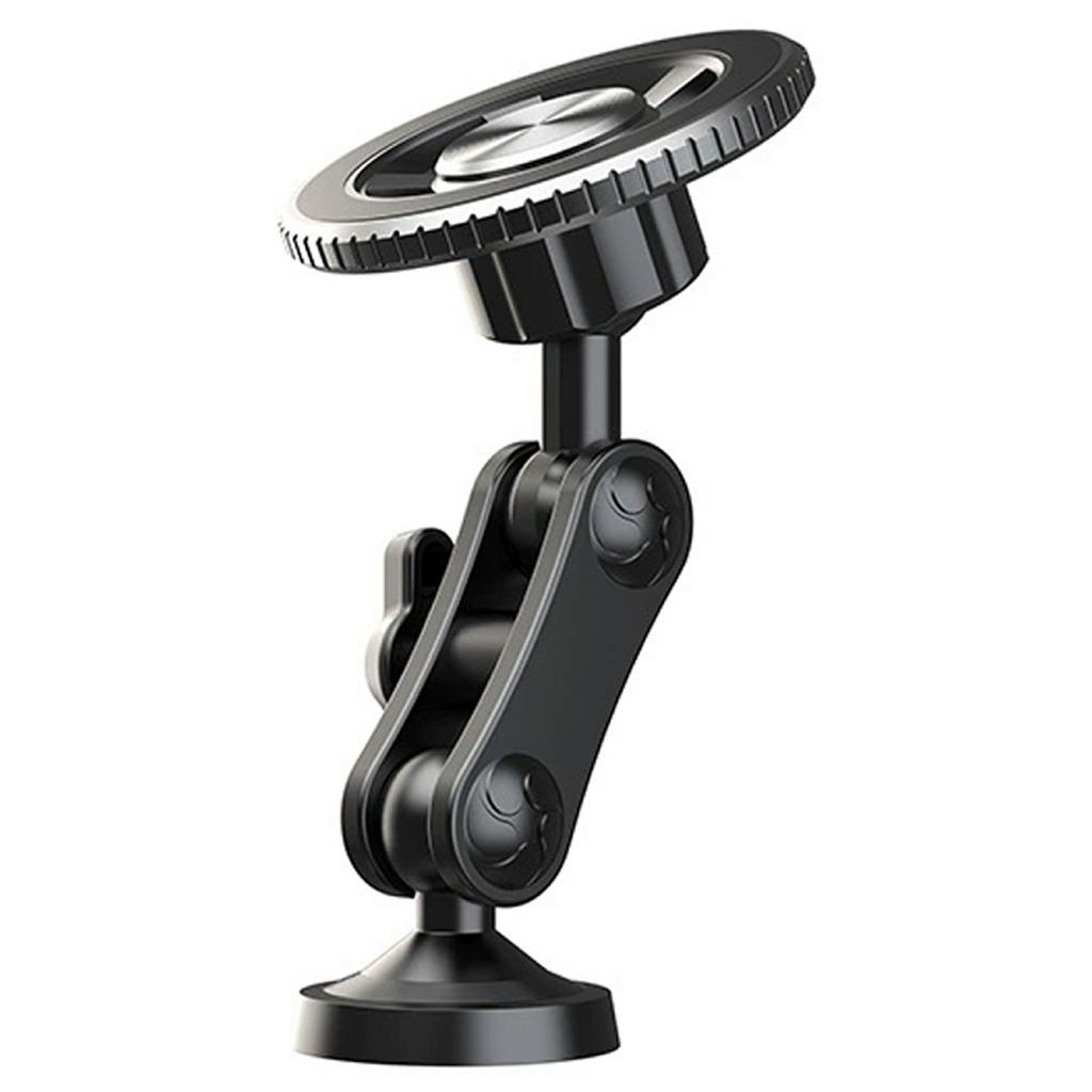 X036 Phone Holder with Magnetic Base Dual Ball Joint Arm Hands Free Bracket