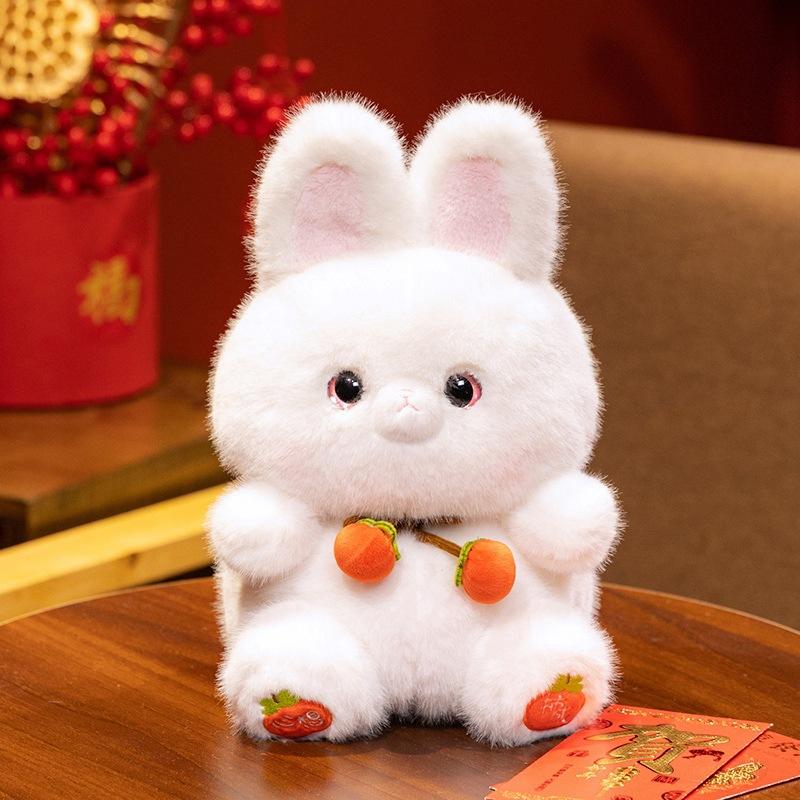 Good Persimmon Occurrence Series Panda Doll Cute Rabbit Bear Small Figure Toy Doll Small Raccoon