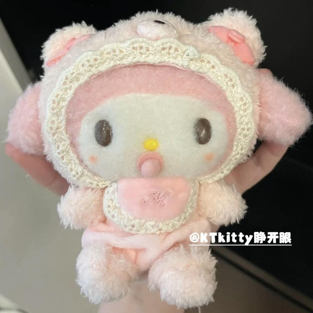 Cute Cartoon Rabbit And Cat Baby Series Plush Doll Pendant Japanese Style Cute Ornament Gift