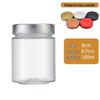 Large Capacity Round Pickle Dispensing Bottle with Lid, Moisture-Proof High Borosilicate Glass Jar