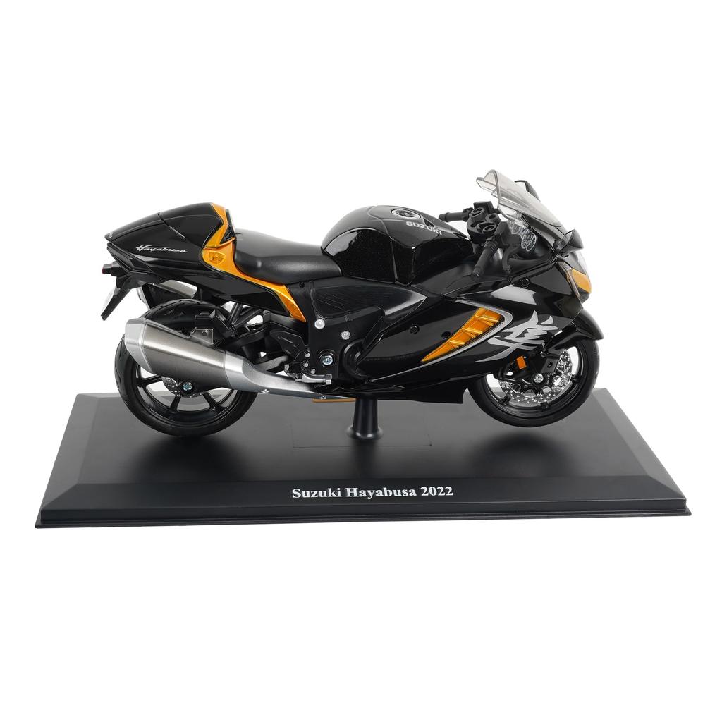 Maisto Hayabusa 2022 BLACK Motorcycle Diecast Finished Plastic Model Collection 112 Model, Kit, 1/12 Scale, Gift, Decoration,