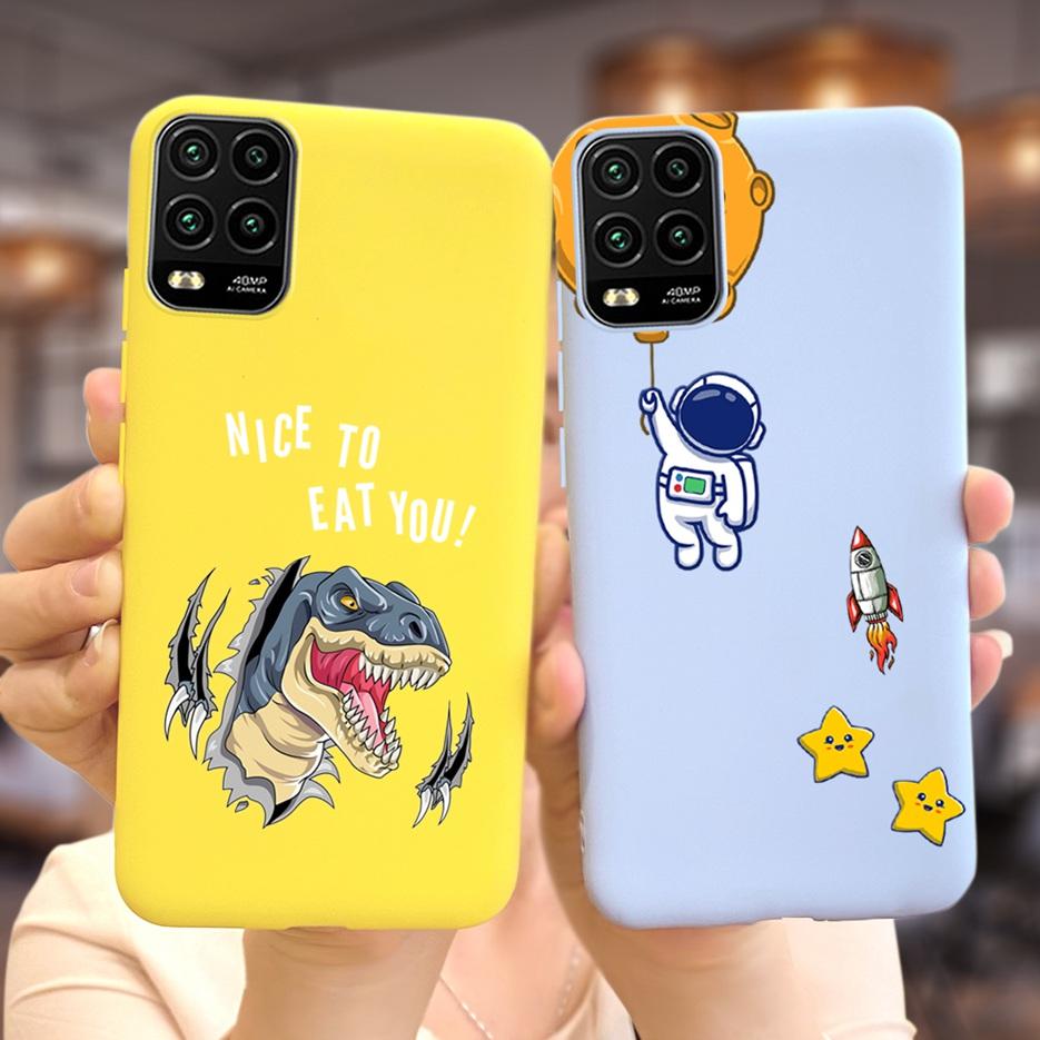 For Xiaomi Mi 10 Lite 5G Case Silicone Soft TPU Cute Cover 6.57'' Phone Cases For Xiaomi Mi10 Lite Zoom Mi 10Lite 10 Lite Fundas
