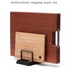 1Pcs Cutting Board Rack Chopping Board Organizer Stand Holder Pots Pan Lids Organizer Practical Kitchen Storage Tools