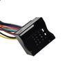 12-Pin Big Connector AUX Adapter Cable for BMW E60 525i 528i 540i M5 and E63 630Ci 645ci 650i M6 CD Head Units
