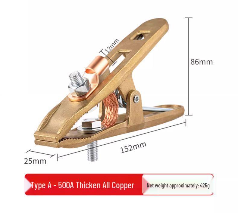 Copper Welding Ground Clamp for TIG Welding