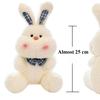 Lamb Fleece Little Rabbit Plush Toy Doll Grabber Doll Machine New Cute Car Decoration Floor Pushing Doll A Festive Gift