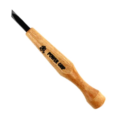 Akira Miki Power Grip Carving Knife, Edge, 6mm