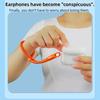 Lanière de téléphone universelle avec clip Améliorée Anti-chute Rotation à 360° Sangle réglable pour le cou/porté en bandoulière pour tous les étuis de téléphone