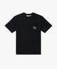 GOALSTUDIO Air Mesh Graffiti Logo Pocket Tee-Black
