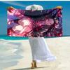 1pc Nezouko Beach Towel, Comfortable and Thick, and Swimming/Bath/Picnic/Camping Towel, Suitable for Seaside Beaches