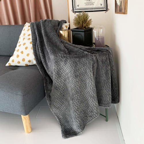 Sledar Single Blanket, Warm, Fluffy, Soft, Microfiber, Machine Washable, Antibacterial, Odor Resistant, Anti-mite, Anti-static, Perfect for Fall/Winte