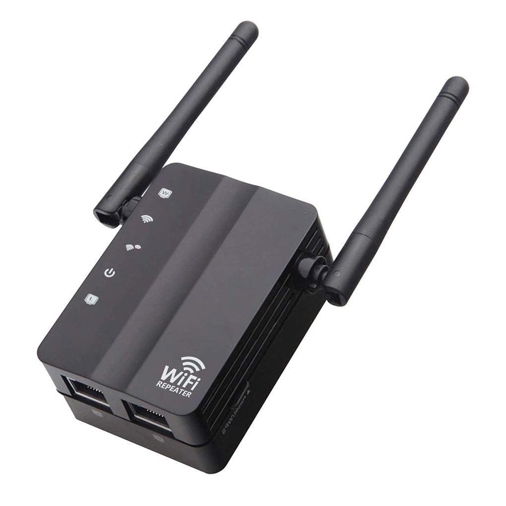 Dual Antenna 2\.4G Wifi Home Office Wifi Signal Extender Wireless Amplifier