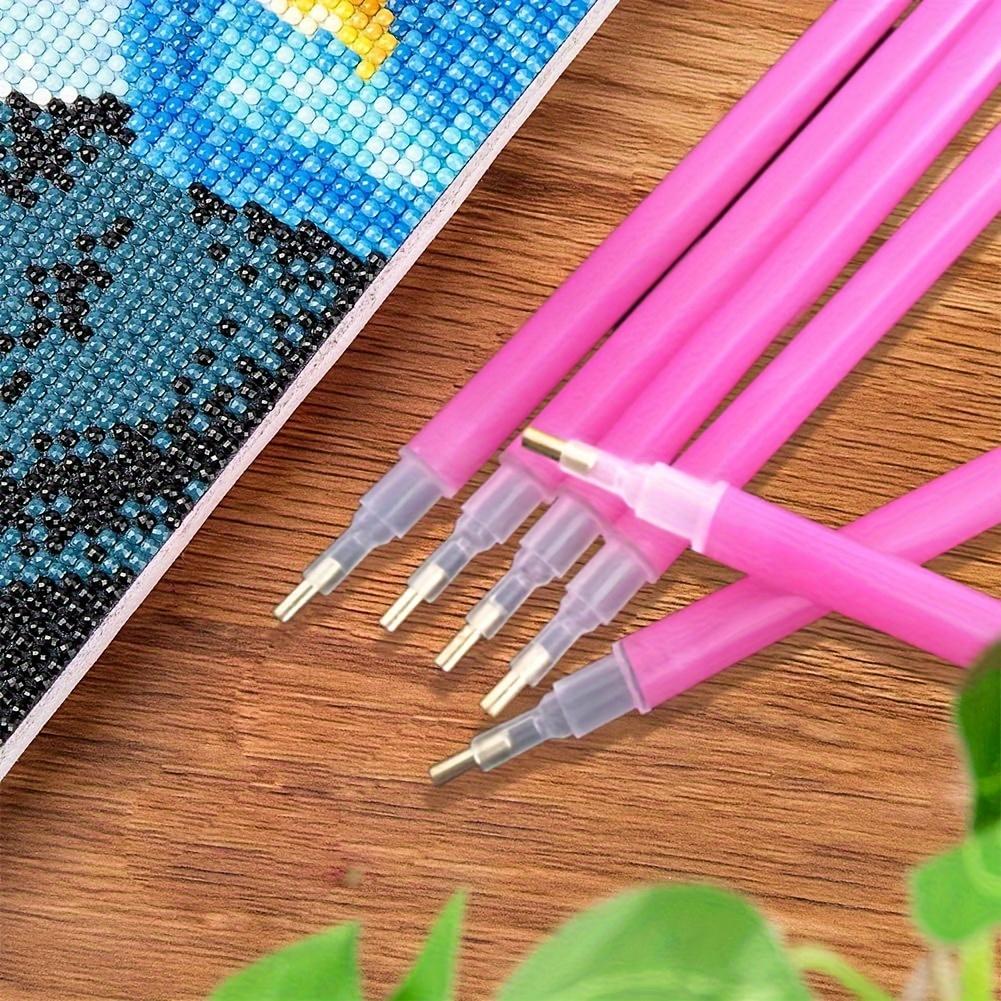 6er-Pack DIY 5D-Diamant-Stickerei, drei Perlen, sechs Perlen, neun Kugelschreiber für Diamant-Strass-Malwerkzeuge