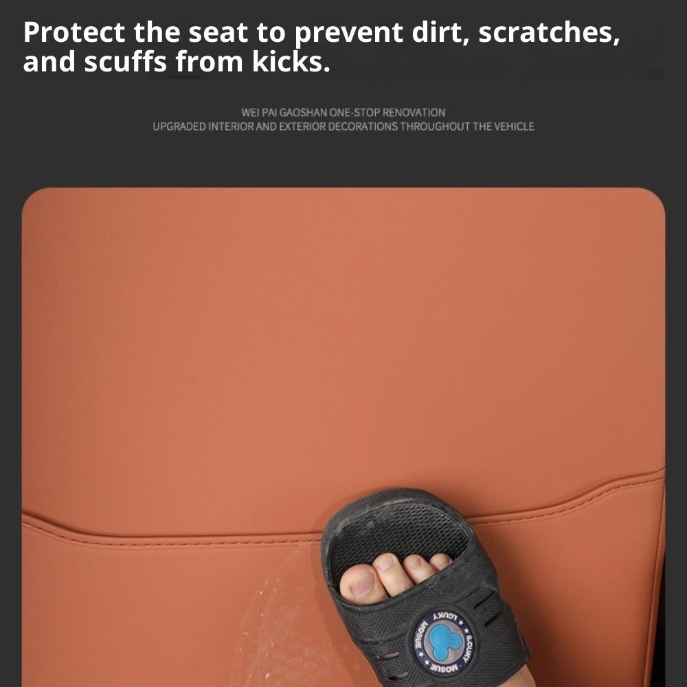 For Leapmotor C10 Leapmotor C16 Car Seat Back Kick Mat Rear Seat Protector Pad Interior Accessory