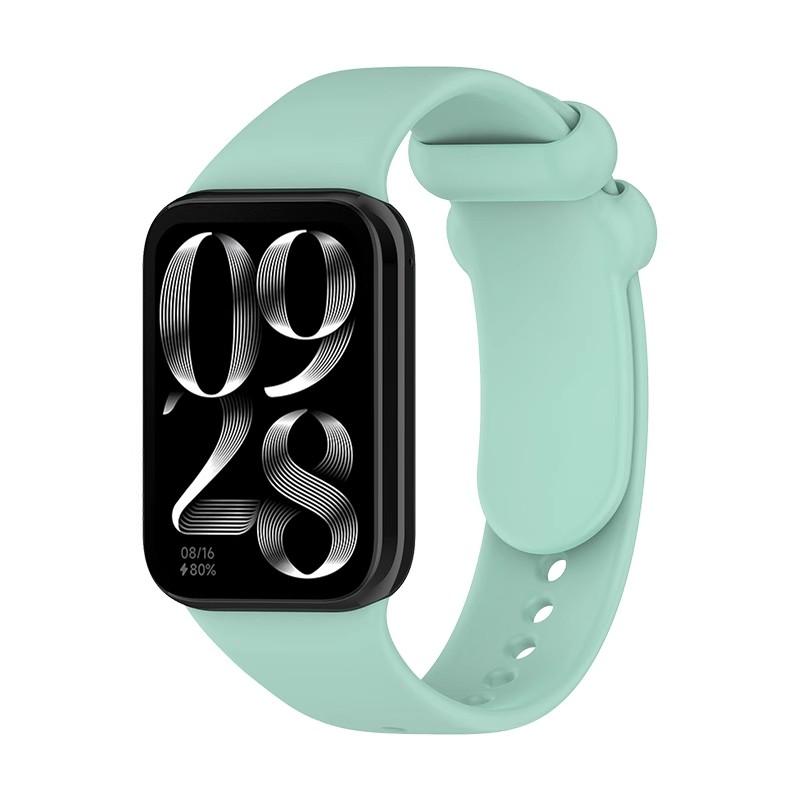 

Спортивный силиконовый ремешок для Xiaomi Band 9 Pro Miband 8Pro Мягкий ТПУ браслет-заменитель Дружелюбный к коже Correa чирковый