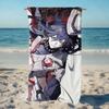 H-honkai Star Game RailAshveil Towel Beach Quick Dry Soft Pool Towels Gift for Travel Gym Shower Camping Sports
