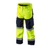 Hi-Vis Softshell Arbeitsbundhose, Gelb, Größe L