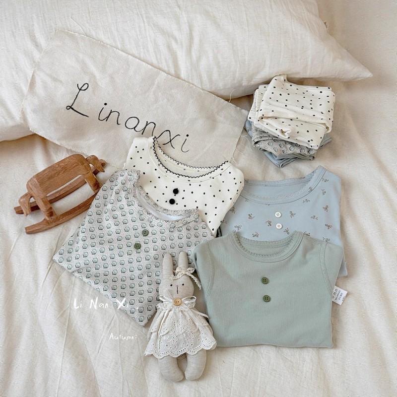 Girls Pajama Set 2026 Fall Soft Cotton Sleepwear Toddler Kids 90-140cm