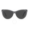 Carolina Herrera Grey Cat Eye LadieS SunglaSSeS Her 0141 S 0zlp Ir 58