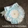 Sweet DIY Lace Card Holder Lolita Anime Lace Photocard Case with Ribbon Handmade Photo Protector Case Photo Storage