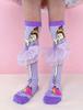 3D Cute Kids' Mid-Calf Socks - Mickey, Minnie & Rabbit Designs