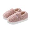 Root cotton slippers autumn and winter home indoor bedroom warm feet piled thick-soled couple hair slippers